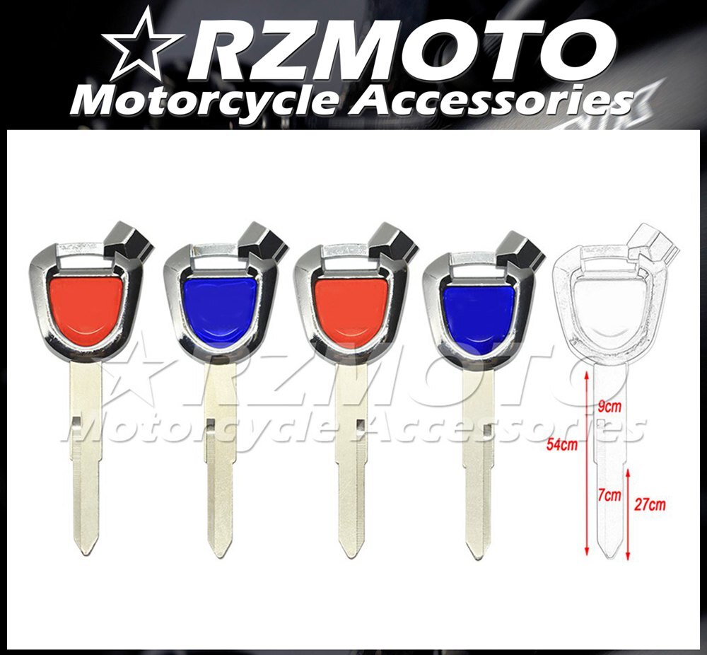 RZMOTO Lot Uncut Blade Motorcycle Key For CB400 CB1000 CB1100 CB1300 HORNET CB500 CB600 CB650 CB750 CB900