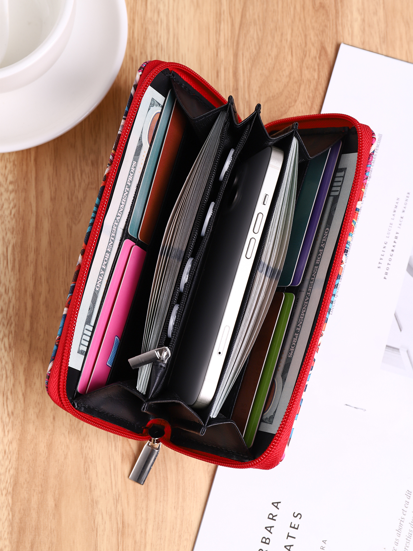 The high wallet, large capacity, portable, trendy long bag, multi-functional personality coin purse