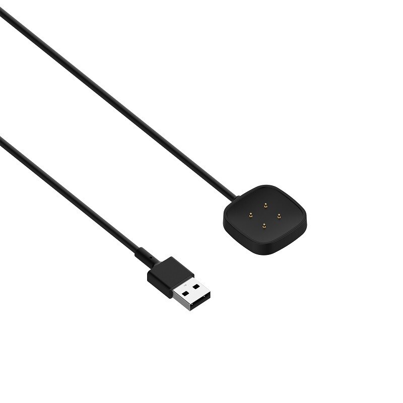 molo di ricarica per Fitbit Versa 3/senso accorto guarda cavo di ricarica base dati di ricarica USB per supporto caricabatterie Fitbit senso