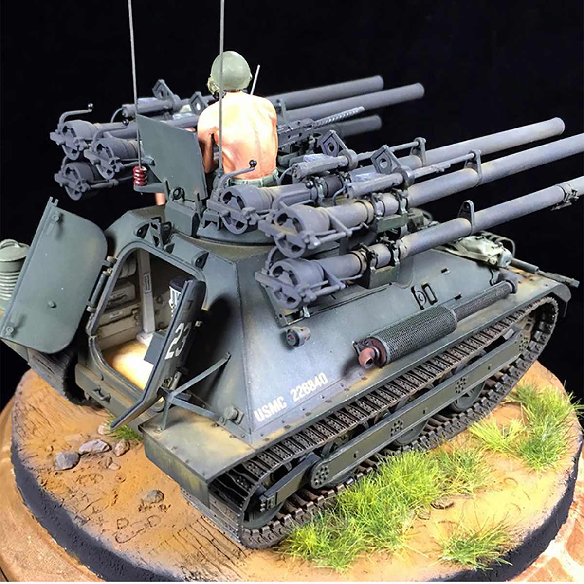 50pcs Model Scene Terrain Production Simulation Flower Cluster Wild Rose Flower DIY Miniature Landscape Material