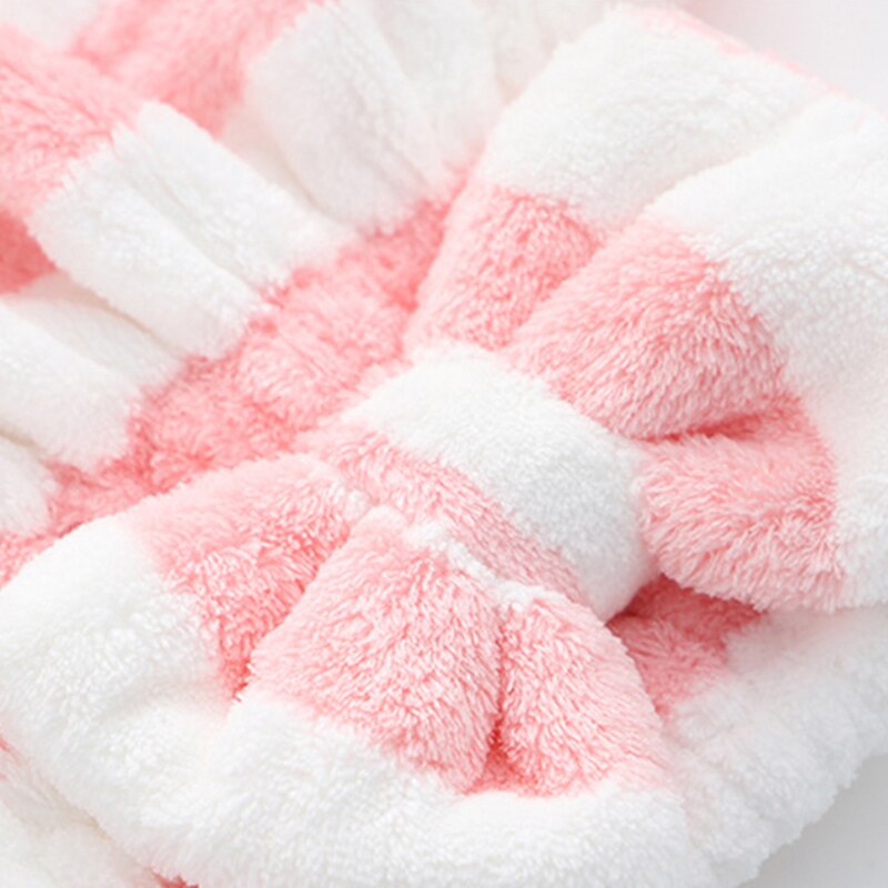 Gorro de ducha de microfibra para mujer, gorro de secado rápido, accesorios de baño, novedad