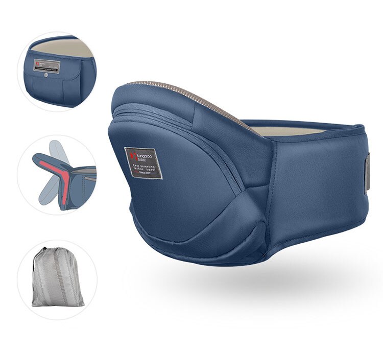Tabouret de taille pour bébé, siège de hanche pour enfant, ceinture de taille, marcheur, écharpe de maintien de la taille: bu plus