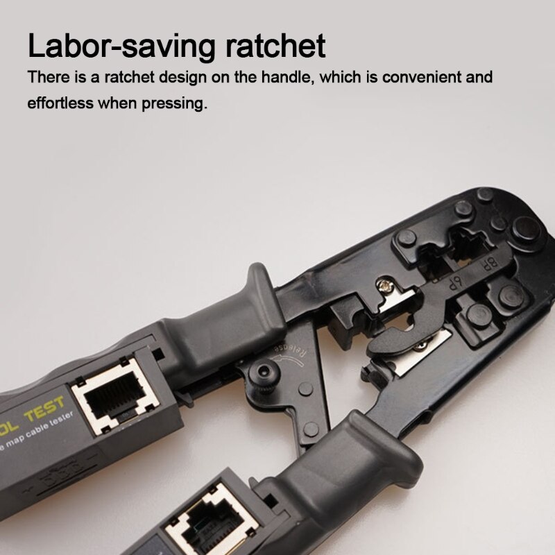 F3ma 4 p 8p 6 p dreifach-zange mit prüfgerät, abisolier-/schneid-/crimpzange, multifunktionszange, elektrisches crimpwerkzeug, kabelzange