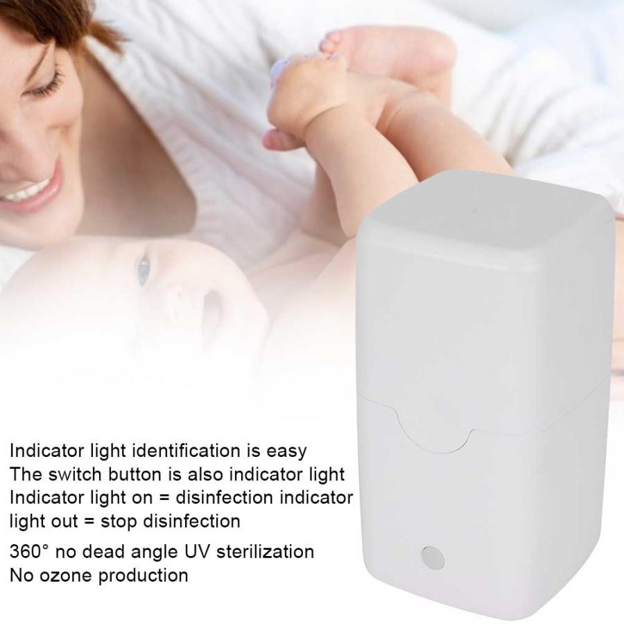 UV Sterilization Sterilizer Electric Menstrual Cup Nipple Sterilizer Bacteria Disinfection Machine 360 degree UV sterilization