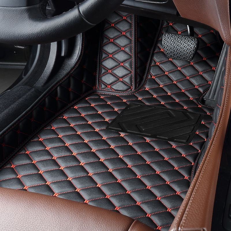 Alfombrillas de coche personalizadas para Volkswagen VW Passat B5 2003-2007 B6 B7 B8 Passat C42 -2023 -2023 accesorios interiores: XL / Verde