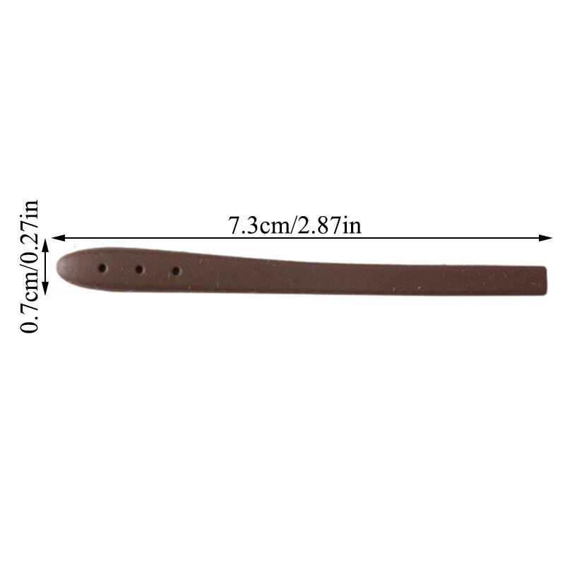 1 par brille benovertræk anti-slip silikone ørekrog tempel tip holder krog briller tilbehør unisex briller ben