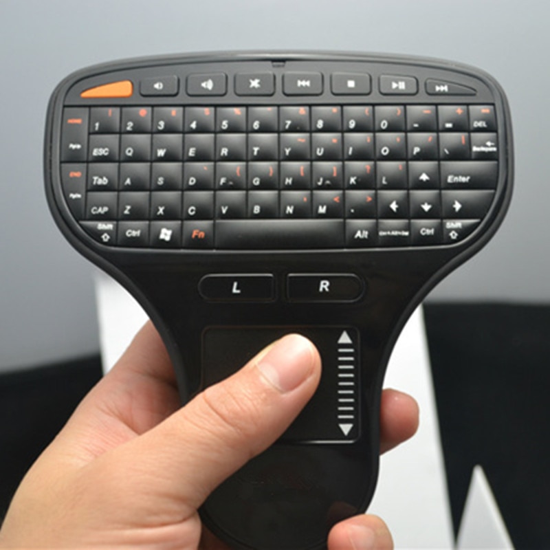 2.4GHz Wireless air mouse keyboard Keyboard with large TouchPad for PC, Smart TVs Android TV Dongles Keyboard And Mouse Combo