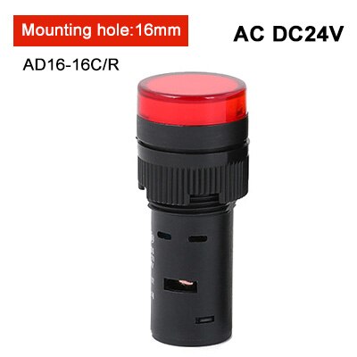 1pcs AD16-16C red yellow blue green white 16mm pan... – Vicedeal
