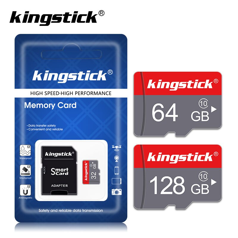 Hochwertige micro-sd-speicherkarte 8gb 16gb 32gb klasse 10 micro-sd-karten 64gb 128gb tf-karte für smartphones mini-microsd-flash-laufwerk