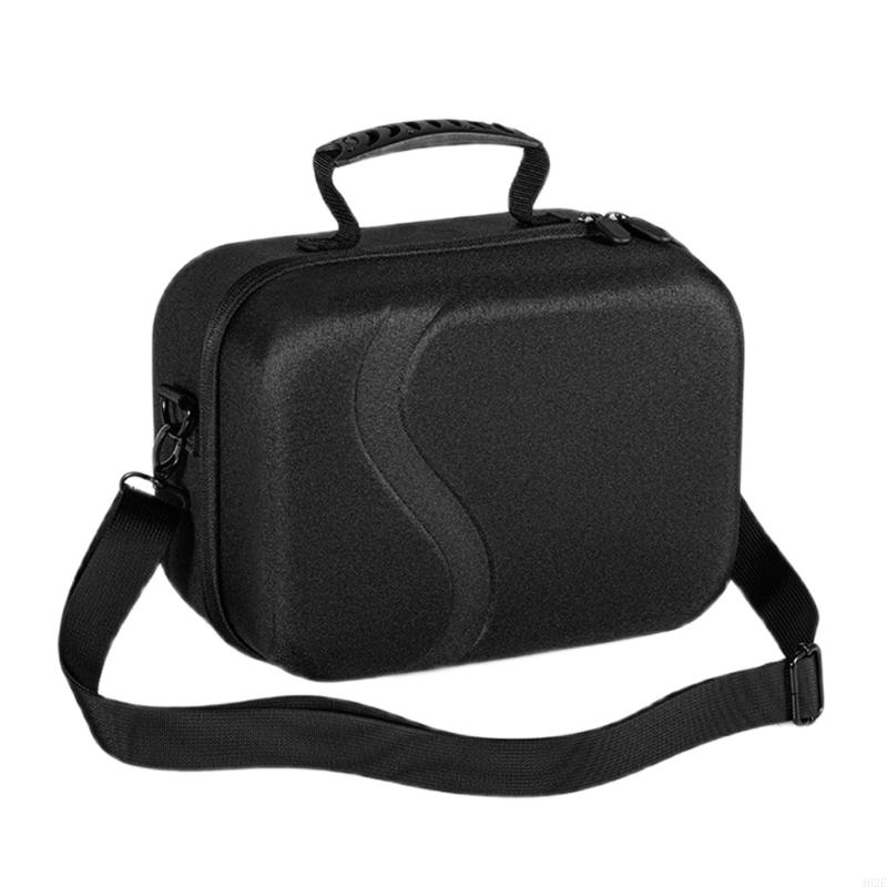 462E Travel Case for Quest3 Headsets Controllers Hard Carrying Case Shoulder Bag Protective Storage Box: Light Grey