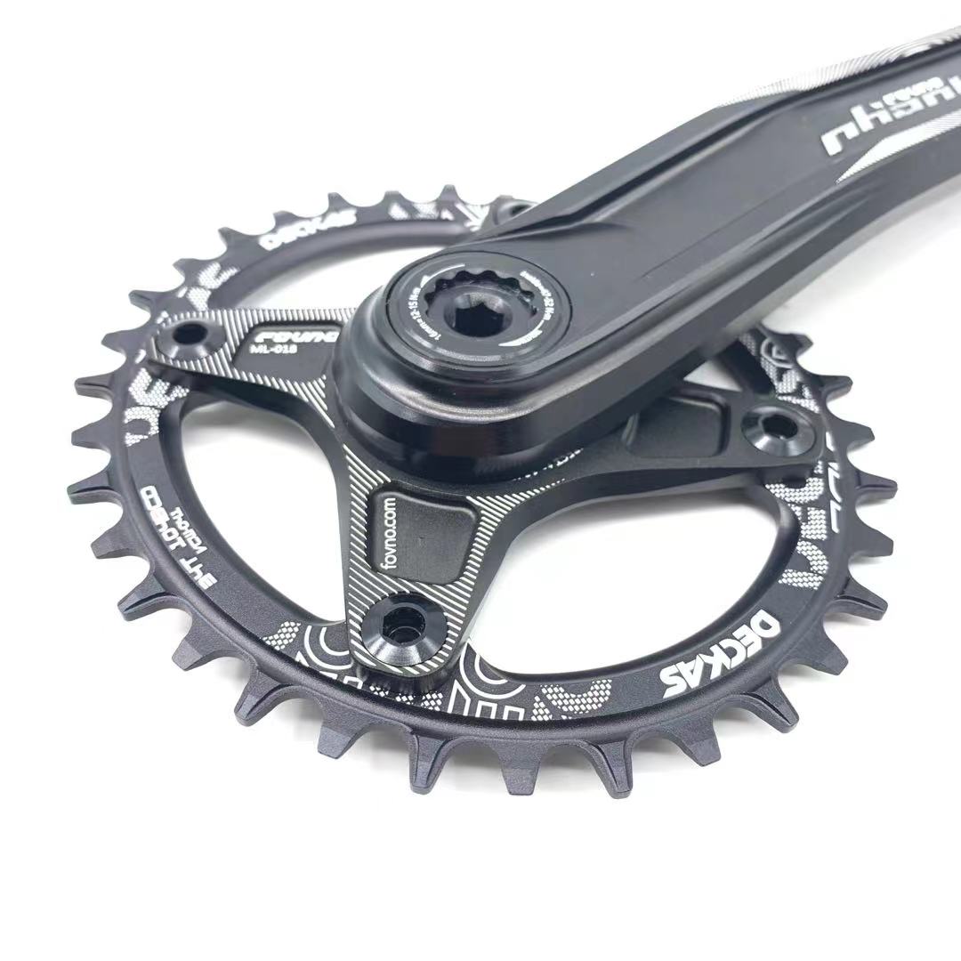 Deckas-Anillo de cadena para bicicleta GXP Direct a 104BCD 32T 34T 36 38T, 6mm Offset para sram XX1 Eagle X01 GX X1 X0 X9, manivela de bicicleta