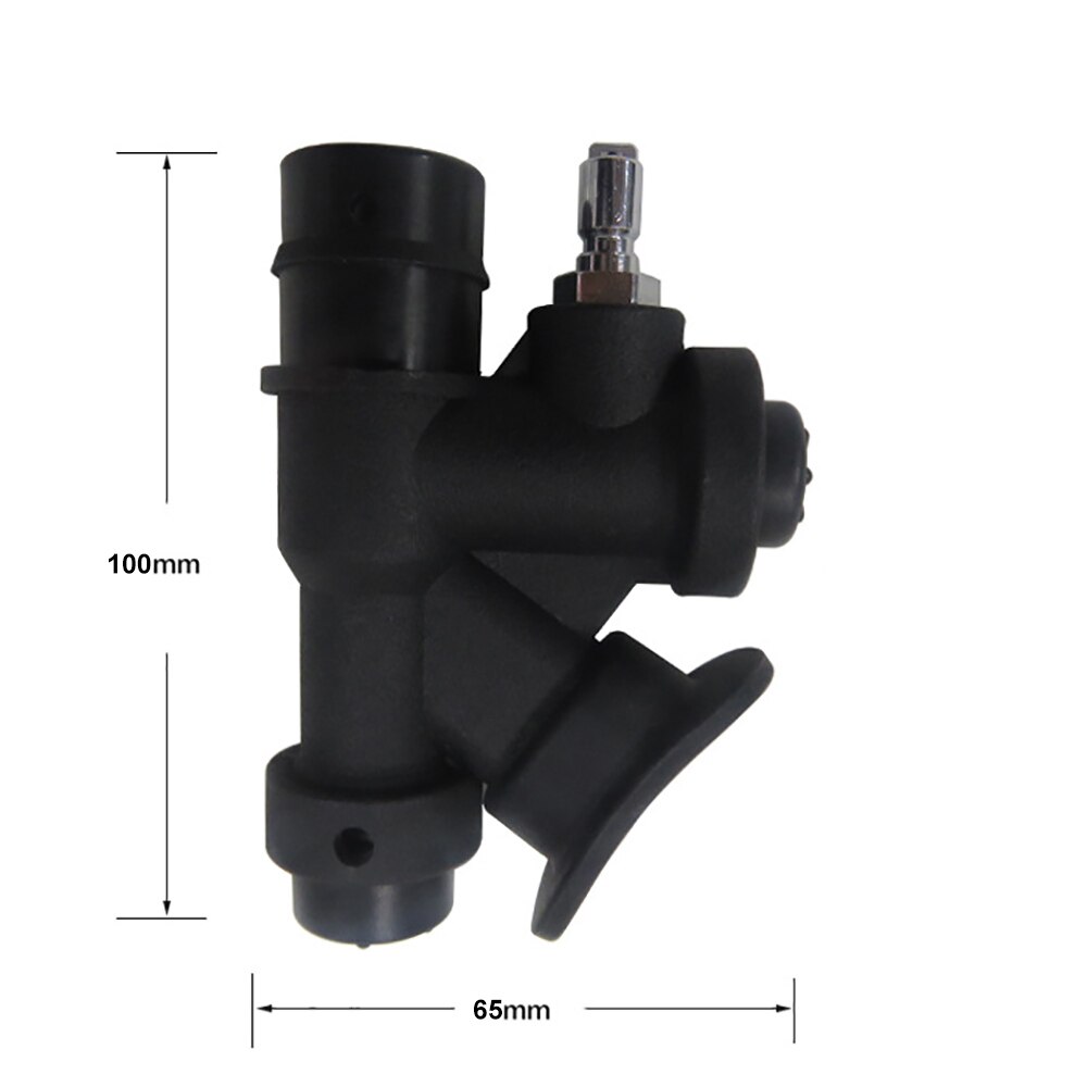 K inflator Scuba diving back flying side jacket BCD low pressure charging exhaust valve K-shaped valve relief valve deep dive