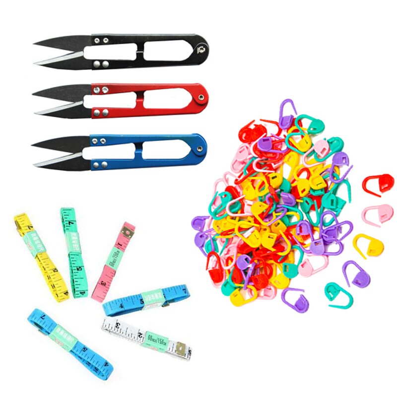 Fancy Crochet Set Crochet Kit Set with Case Exclusive Weaving Tools Sweater Needle Stainless Steel Sewing Tools Accessory GYH