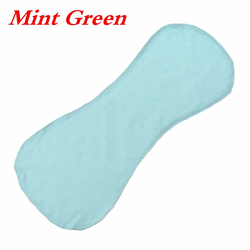 Bavoirs en coton bébé roter chiffons -nés serviettes douces et absorbantes roting chiffons bébé douche coffret B2QD: Mint Green