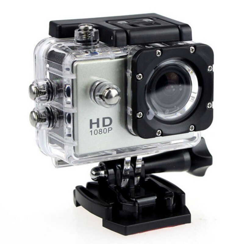 SJ4000 Portable Waterproof Sports Camera HD DV Car Action Video Record Camcorder Multi-Color Choose*: Silver