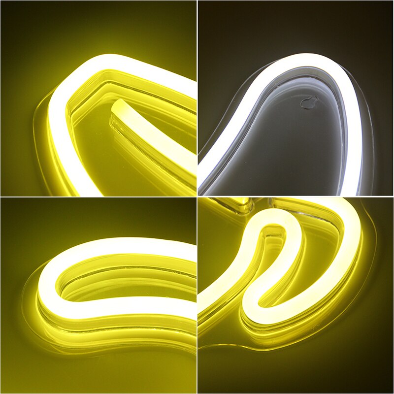 ineonlife Banana Neon Signs LED USB/Battery Powered Neon Lights for Christmas Room Wall Kids Bedroom Birthday Party Bar Decor