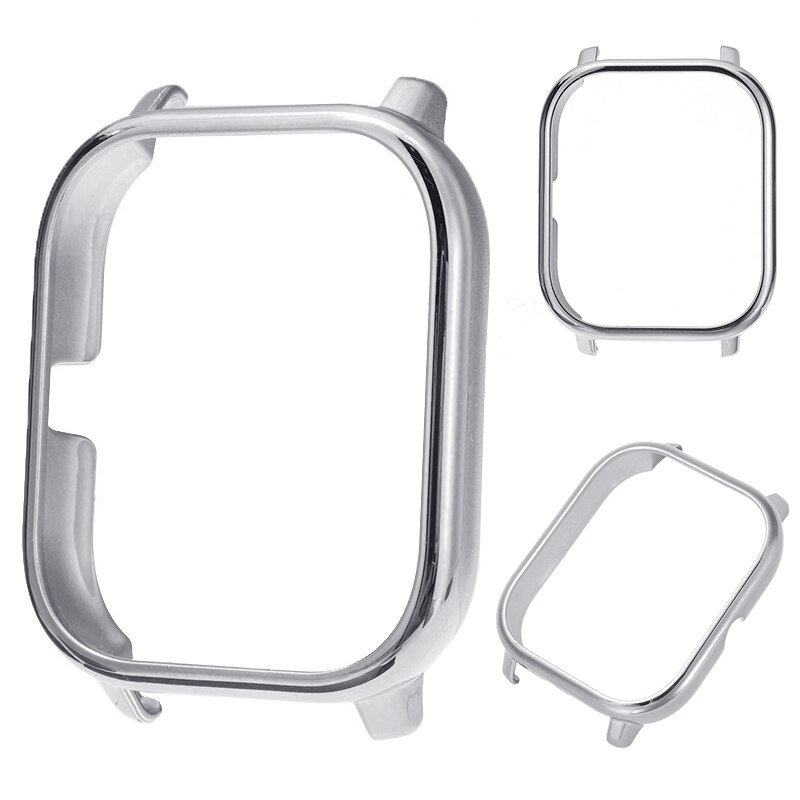 6 Kleuren Horloge Case Frame Beschermhoes Voor Huami Amazfit Gts Anti-Kras Accessoires Electroplated Pc Shell Horloge Case