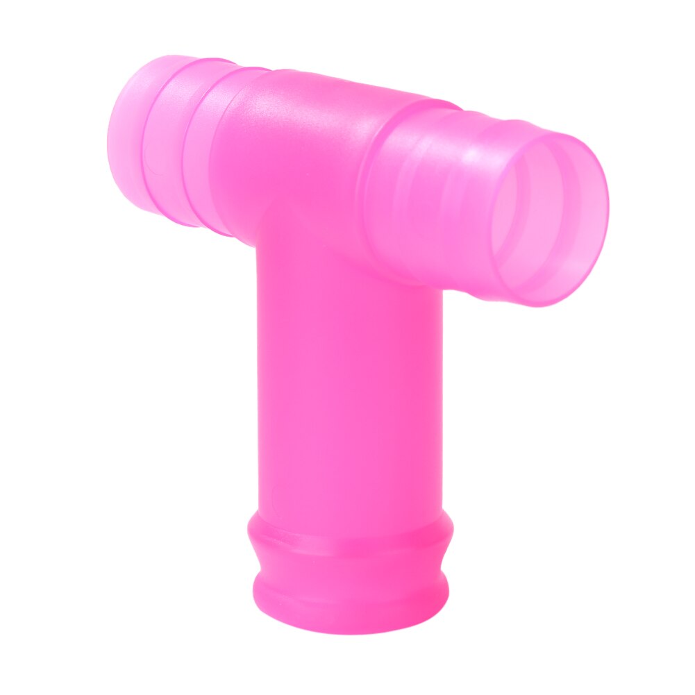 Bier Snorkel Dubbele Bier Snorkel Stro Voor Festivals Party Bar Drinken Gereedschap Wijn Dispenser Trechter Slammer Snorkel: B-Pink