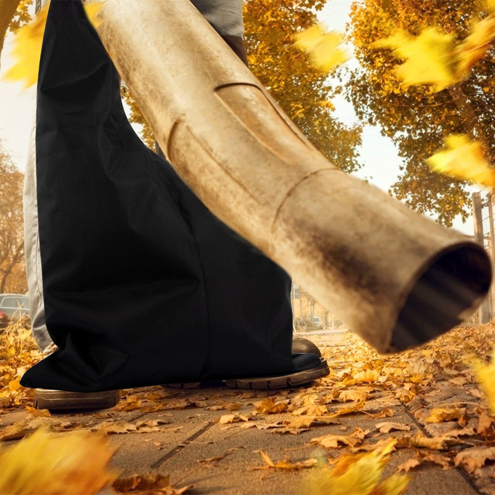 Bladblazer Tas Vervanging Trekkoord Rits Bodem Oxford Doek Stof Collectie Bladeren Vacuüm Zakken Voor Tuin Outdoor