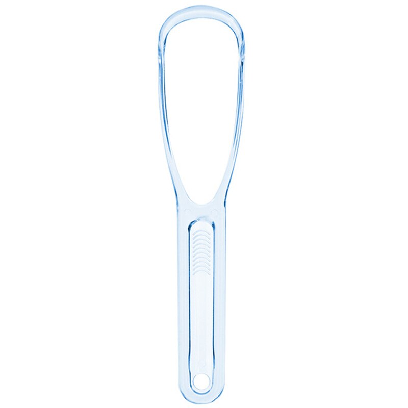 3 Pcs Tongue Cleaner Bad Breath Away Hand Scraper Brush Silica Handle Oral Hygiene Dental Care Cleaning: blue
