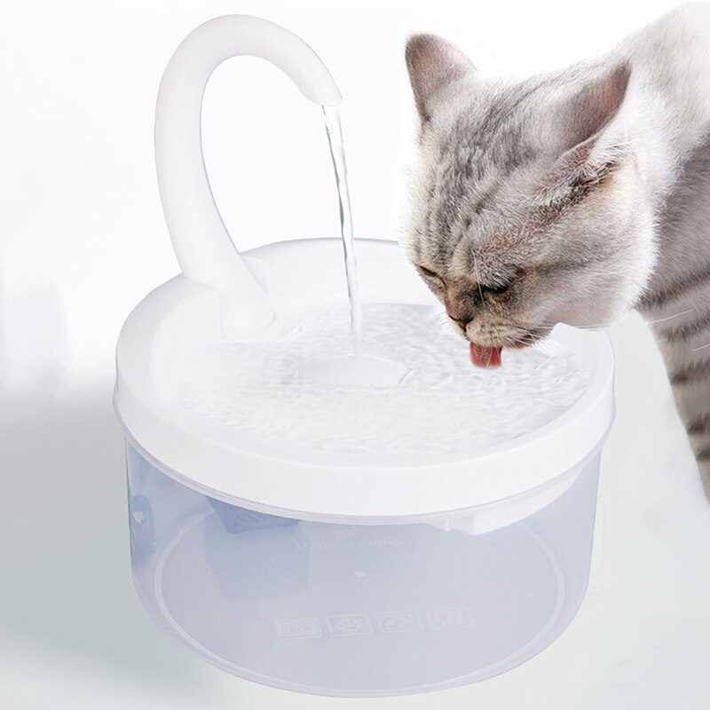 Automatic Pet Drinking Feeder Cat Water Fountain Cat Water Dispenser Sensor Filft Drinker With LED Light For Dogs Cats Fountain