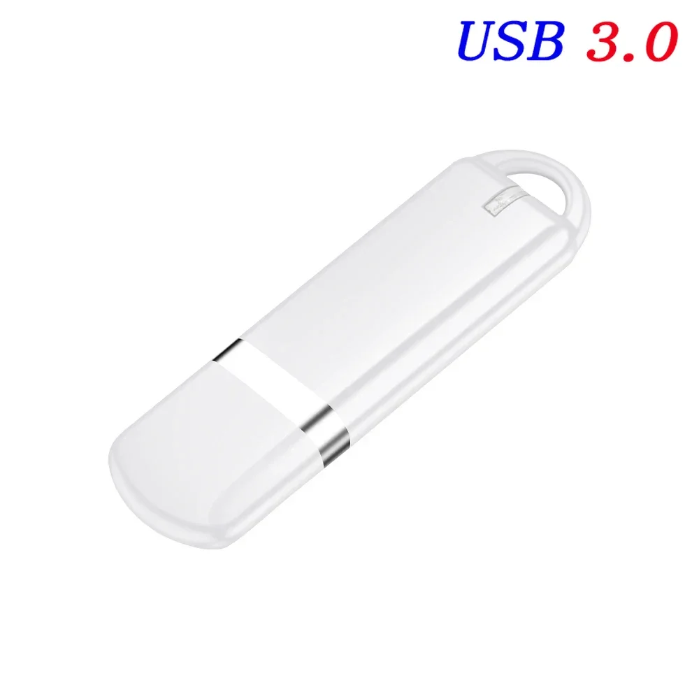 USB3.0 hoch Geschwindigkeit USB 3.0 Blitz Antrieb Buntes Kuli Antrieb Mini Erinnerung Stock Kreatives Grün Blau verrotten Schwarz Weiß USB Stock: Weiß / 16GB