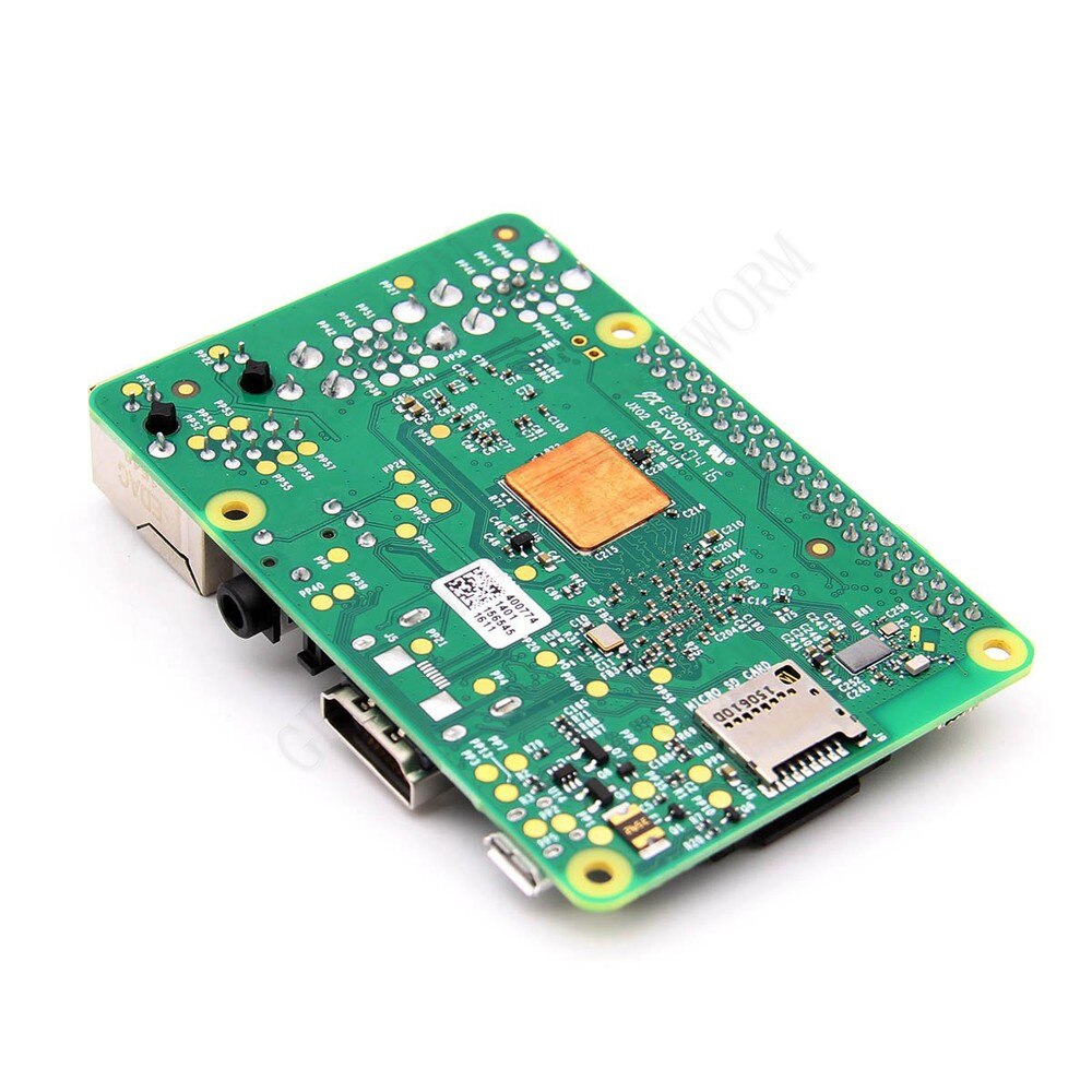 Disipador de calor específico Raspberry Pi 3 Modelo B (2 uds. De aluminio + 1 Uds. De Cobre/bolsa) (3 bolsas/lote)