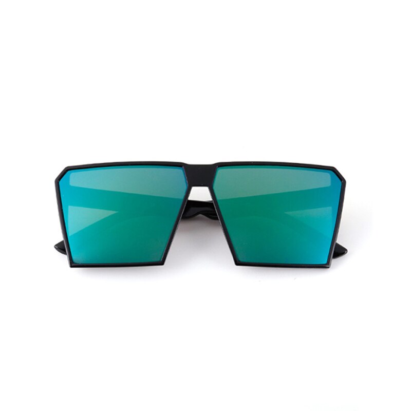 Lunettes de carrées lentilles colorées Anti-voyeur pare-soleil Sports de plein air lunettes de tendance équitation lunettes de soleil UV400: 02
