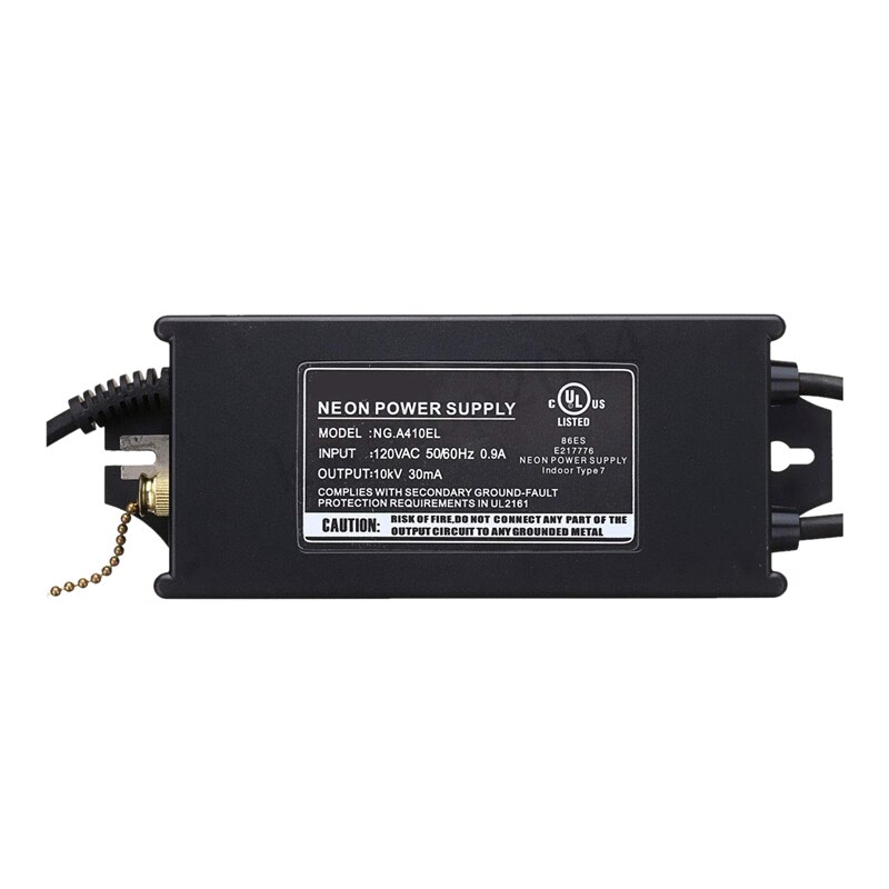 Neon- Elektronische Transformator 8000V 8KV 30MA Neon- Netzteil Gleichrichter Bausatz UNS Stecker