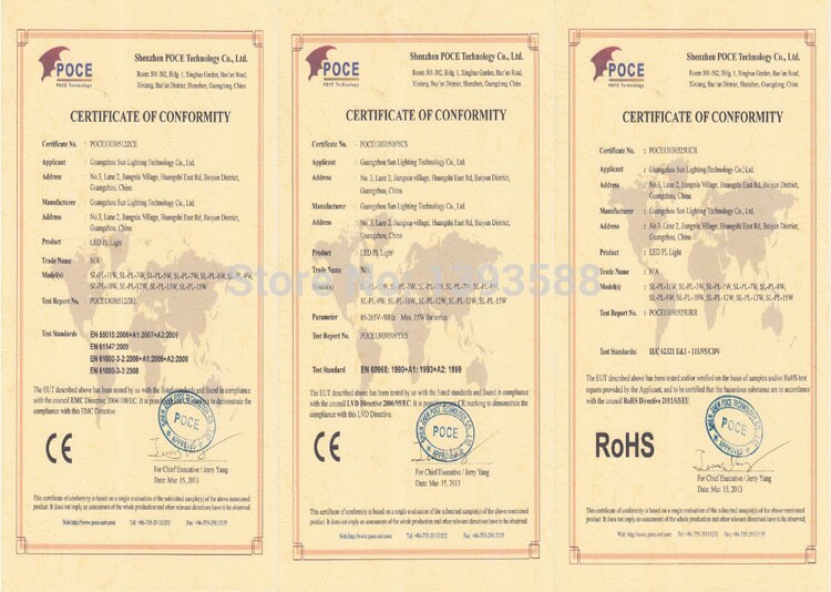 AC85~265V Slim led panel light round 4W CE RoHS