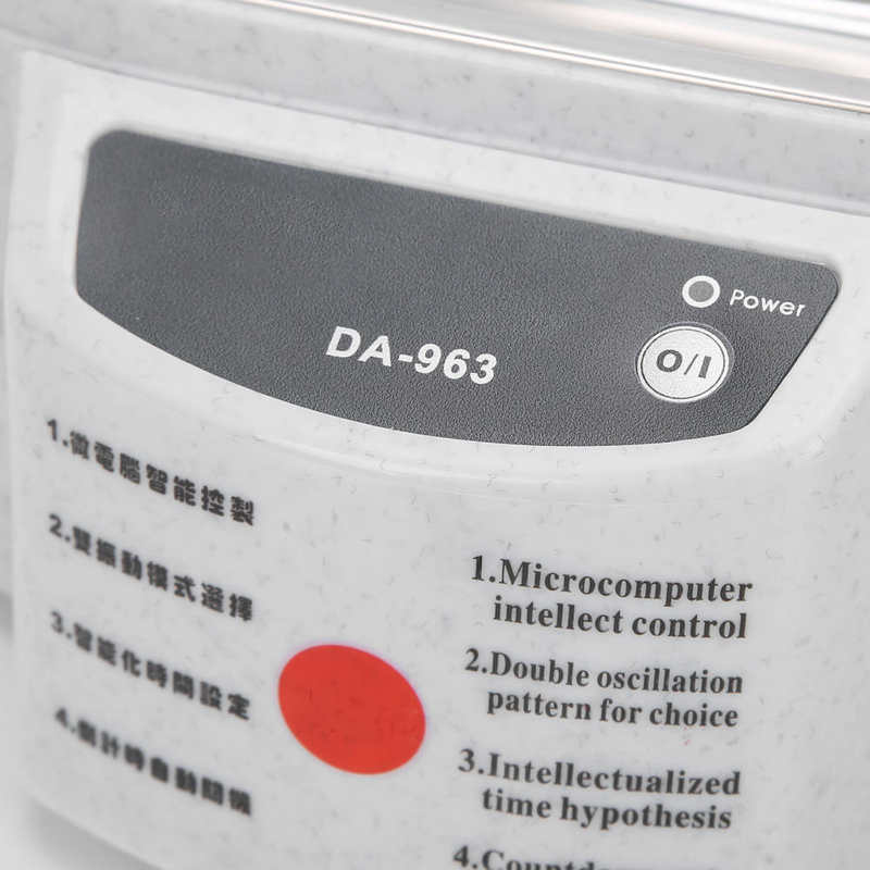 600ml Ultrasonic Cleaner Ultra Sonic Bath Cleaner Washer PCB Jewelry Glasses Watch Ultrasound Cleaning Machine With Timer