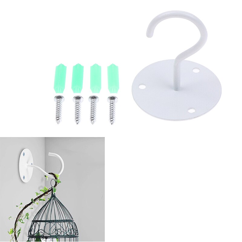 Wall Mount Ceiling Hooks Coated Screw Hanger for Hanging Plant Lantern