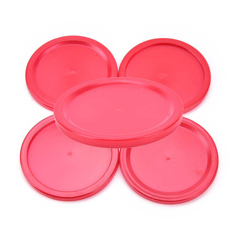 5 stk  di51mm røde airhockey bord mini pucke 50mm 2 " puck børn