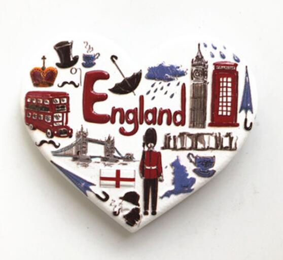 France, Germany, Italy Fridge Magnet Travel Souvenirs Home Decor Refrigerator Magnetic Stickers: 010