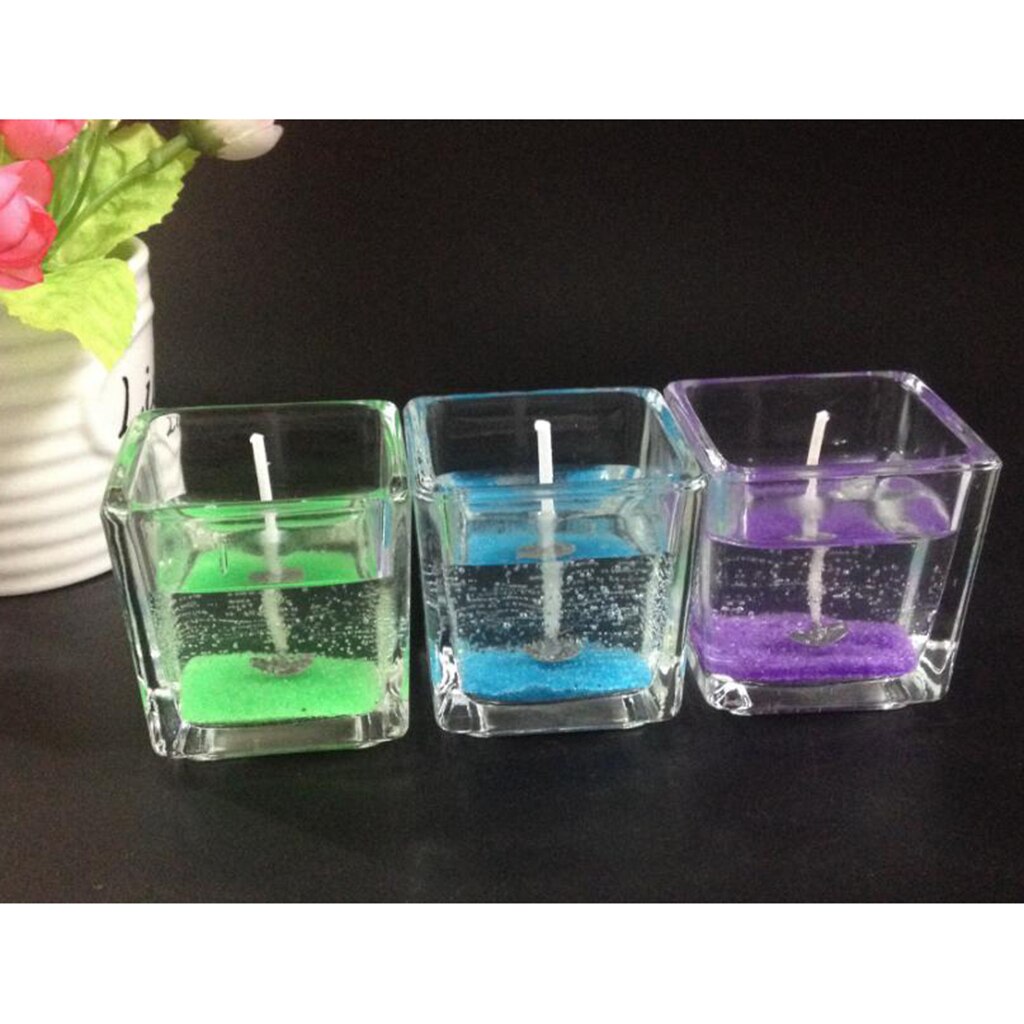 Jelly Wax Voor Kaarsen Maken (Gel Wax) - 6 Kleuren Transparant Wax 200G/500G: 200g clear