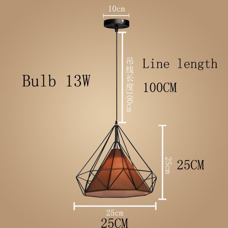 Vintage Chandelier Lights Dining Hanging Lamp Style Crystal Wood Kitchen Living Room Rustic Retro Sputnik Suspension Fixture: changeable