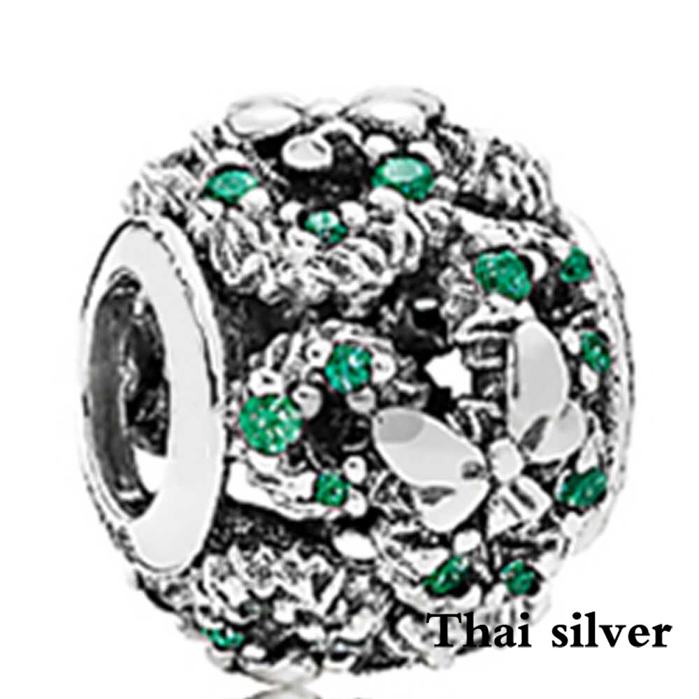 2019 NEW Thai Argento Nobile Arco Metropolitana Carosello Romantico Giorno di san valentino del Regalo di Fascino del Fiocco di Neve In Rilievo Collezione In Edizione Limitata: PDLLW0954