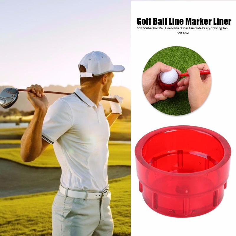 360-degree Golf Scriber Golf Ball Line Marker Liner Template Drawing Tool