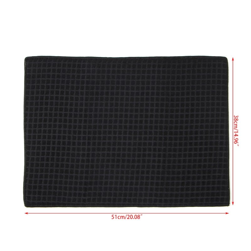 Sterk Absorberende 38X51 Cm Microfiber Dish Drogen Mat Voor Keuken Kussen Pad Servies Eetkamer Tafel Decoratie Accessoires