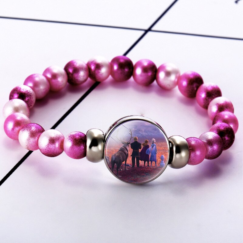 Kids Bracelet Children's Bracelet Connecte Handmade Cute Cat Bracelet for Girls Boys Crystal Beads Braid Charm Bracelets: S2-5