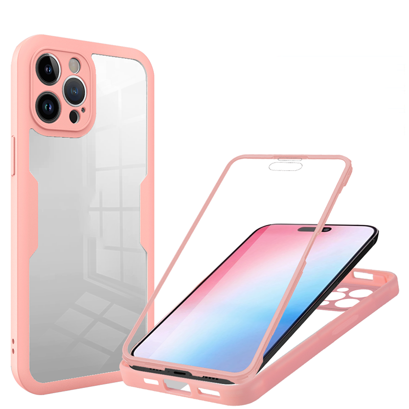 360 ° Coque de Protection antichoc pour Xiaomi 11 Pro 11 Lite Mi 11T Pro 11X 11I, Coque arrière transparente en Silicone souple Double face: Black / Xiaomi Mi 11 Lite