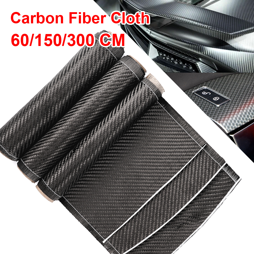 3k 200gsm0.2mm 30/60/150/300cm de espessura pano de fibra de carbono tecido de carbono liso para peças de carro comercial equipamentos esportivos