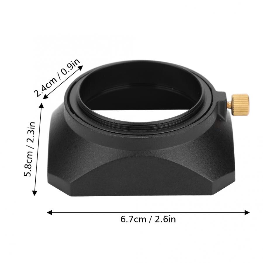 Lens Accessoires 46 Mm Vierkante Zonnekap Shade Voor Dv Camcorder Digitale Video Camera Lens Filter Of Vat Draad Camera len Deel