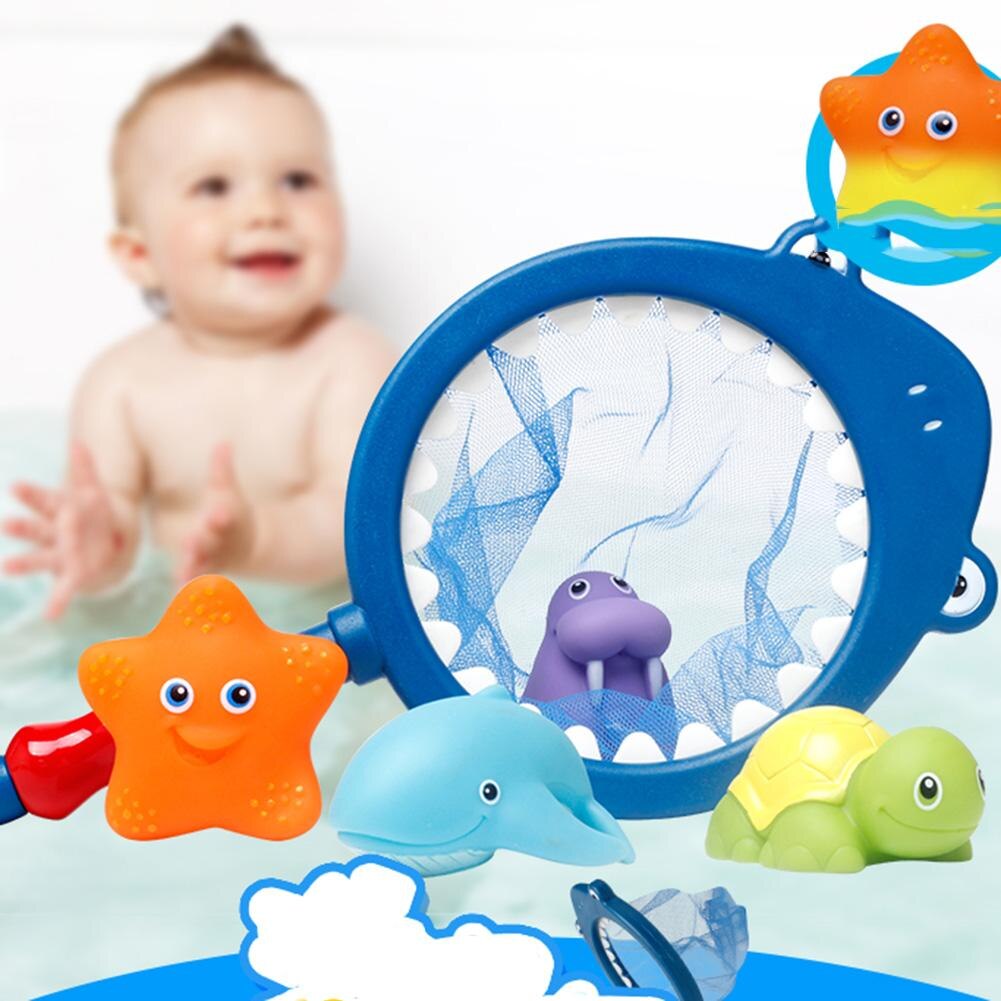 Shark Kleur Spelen Water Vis Speelgoed Vissen Speelgoed Kinderen Indoor Outdoor Bad Spelen Puzzel Pop