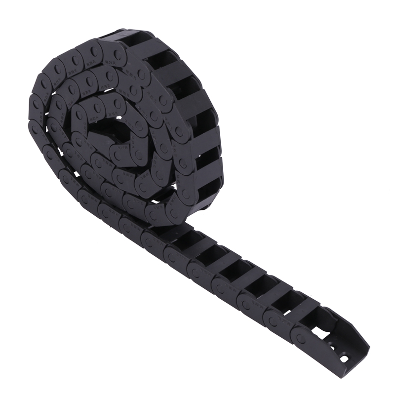 10X20Mm 1M Open Op Beide Side Plastic Vloerkettingbanen Kabel Drag Chain