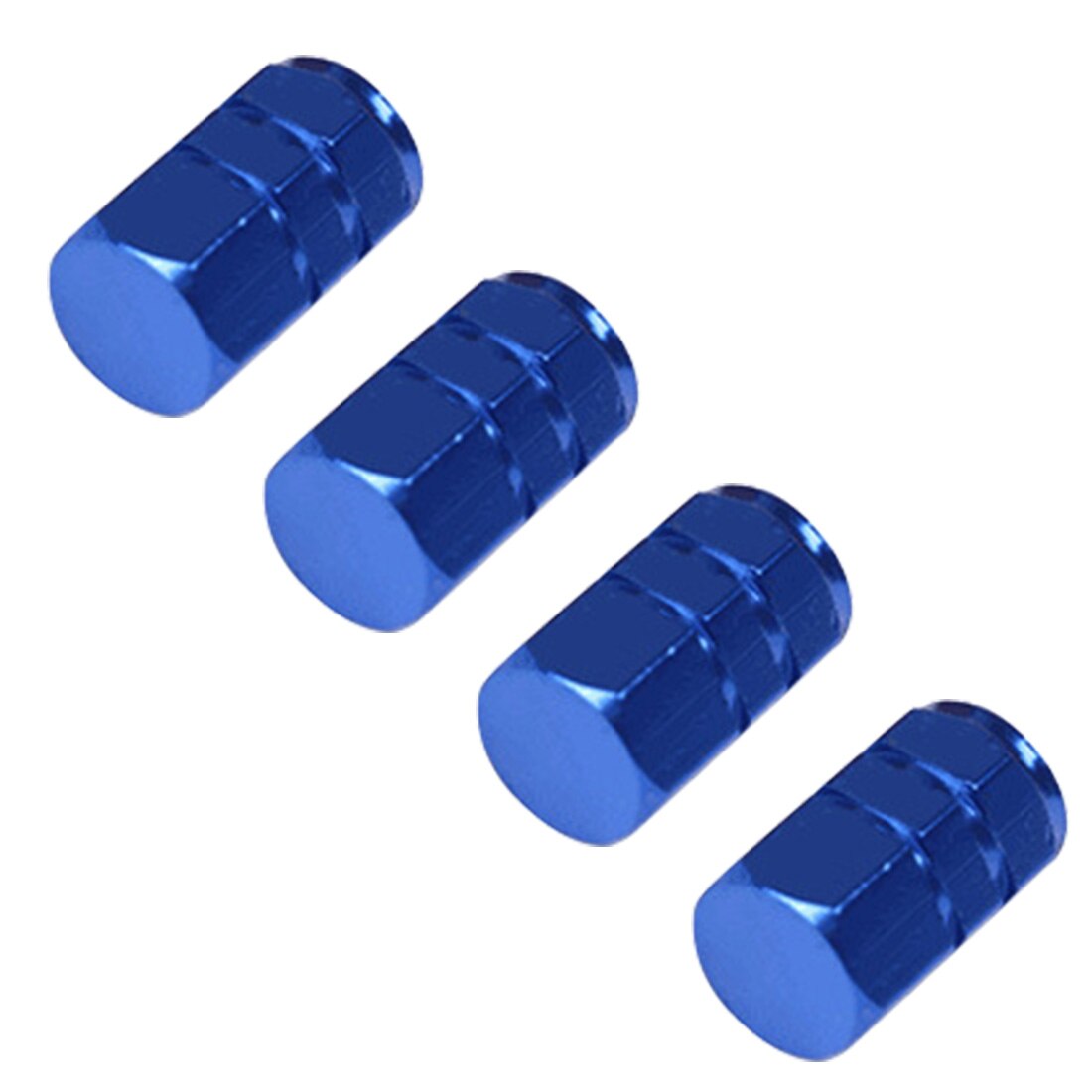 Theftproof, válvulas para neumáticos de rueda de coche de aluminio, tapones de válvula de vástago de neumático, cubierta hermética 4 unids/set