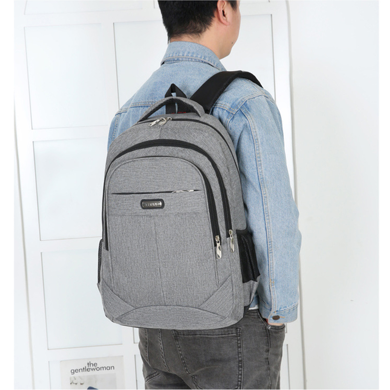 Large Capacity High School Backpack Men University Student School Bags Oxford Backpack Casual College Style