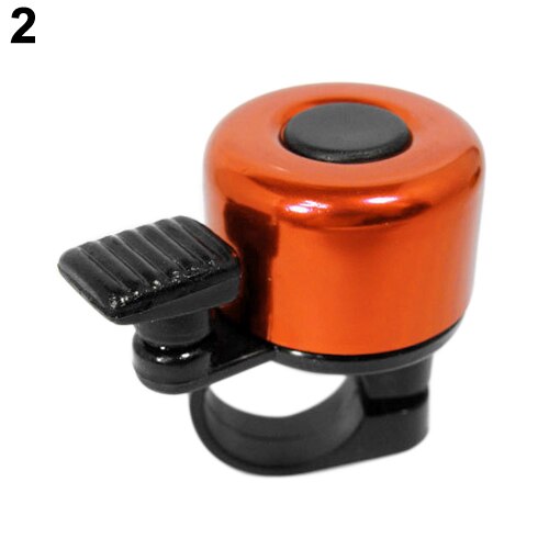 Fietsbel Aluminiumlegering Luid Geluid Stuur Veiligheid Metalen Ring Milieu Bike Cycling Hoorn Stuur Bell Multi Kleuren: Rood