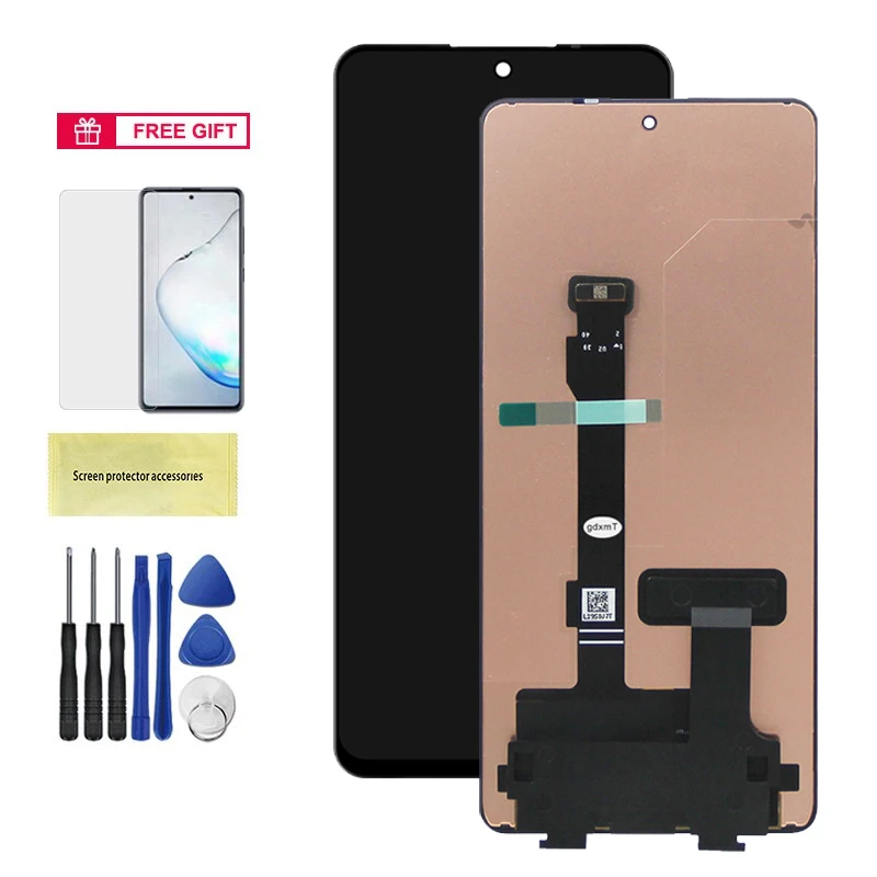 Pantalla para Xiaomi Redmi Note 12 Pro+ / 12 Pro Plus pantalla Lcd Digitalizador de pantalla táctil con marco para Xiaomi Redmi Note 12 Pro 5G: AQUA