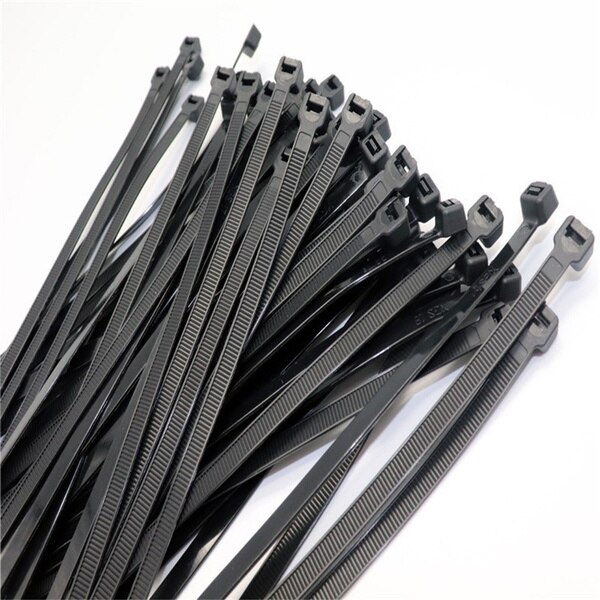 -Cable de bloqueo corbata sujetacables de Nylon de Cable de plástico de lazos ácido resistente a la corrosión aislado Cable lazos Multi-color opcional